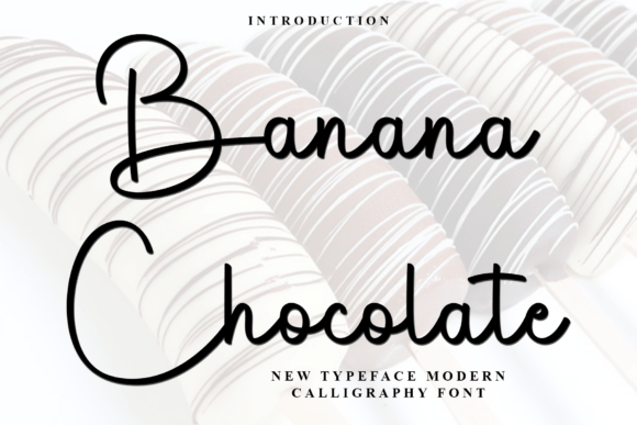 Banana Chocolate Font Review