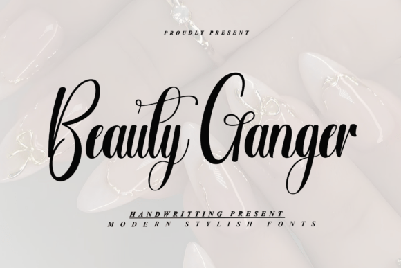 Beauty Ganger: A Stylish Script Font