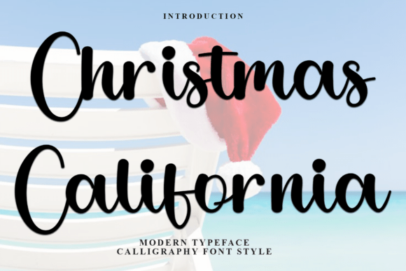 Christmas California Font Review