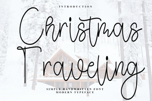 Christmas Traveling Font Review