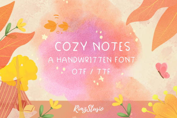 Cozy Notes: A Warm Font for Thoughtful Design
