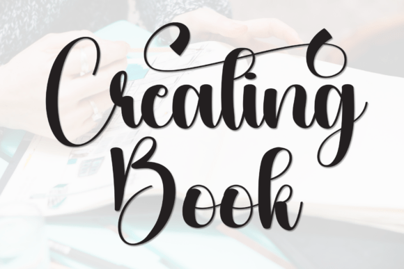 Creating Book Font for Elegant Design