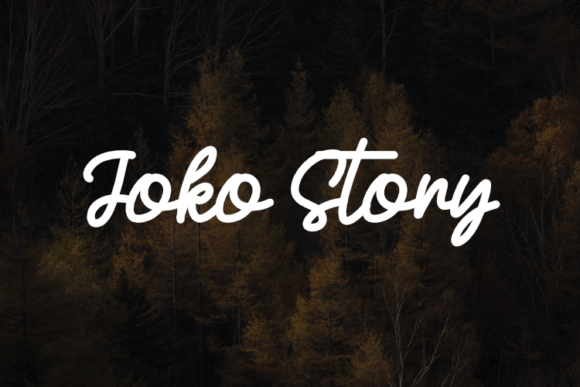 Joko Story: A Font for Business Joy