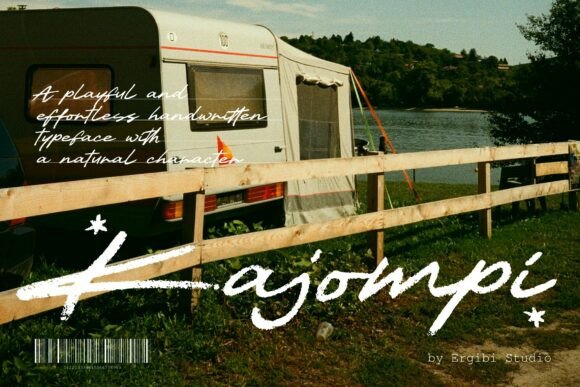 Kajompi: A Warm Handwritten Font