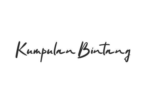 Kumpulan Bintang Font for Web Design
