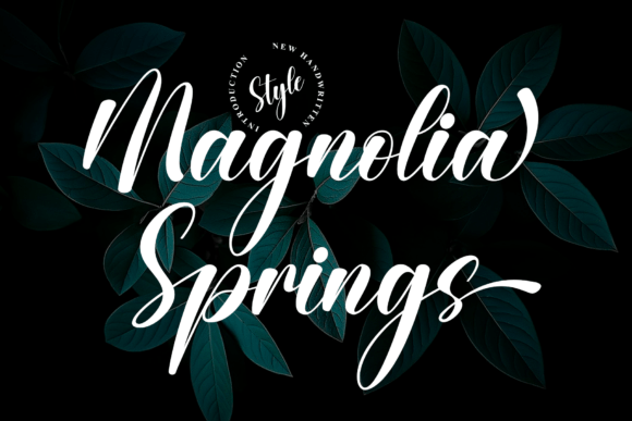 Magnolia Springs: A Bold Font for Business