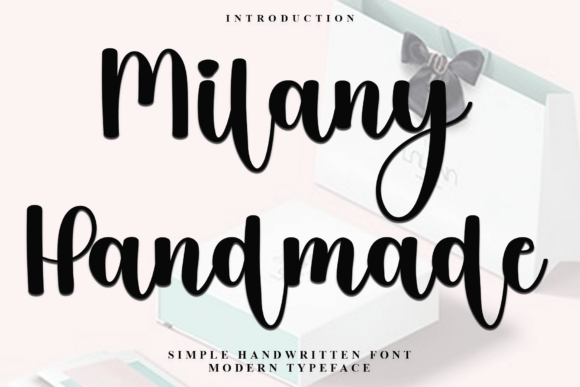 Milany Handmade: A Festive Font for Creative Campaigns