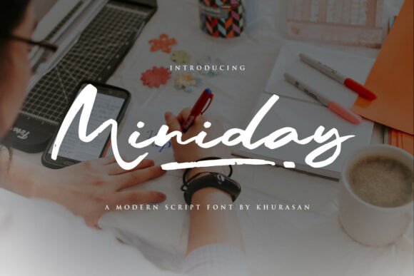 Miniday: A Handwritten Font for Professional Branding