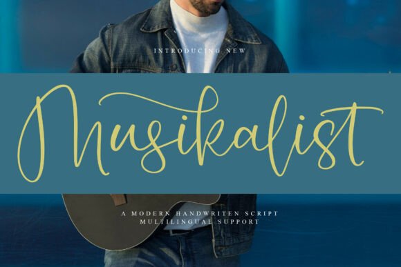Music to the Eyes: Musikalist Font