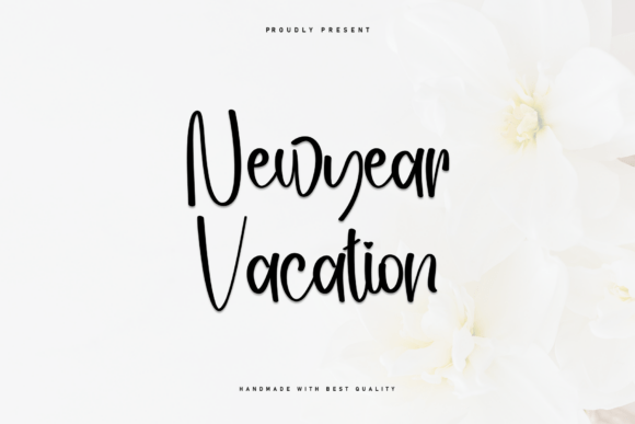Newyear Vacation Font
