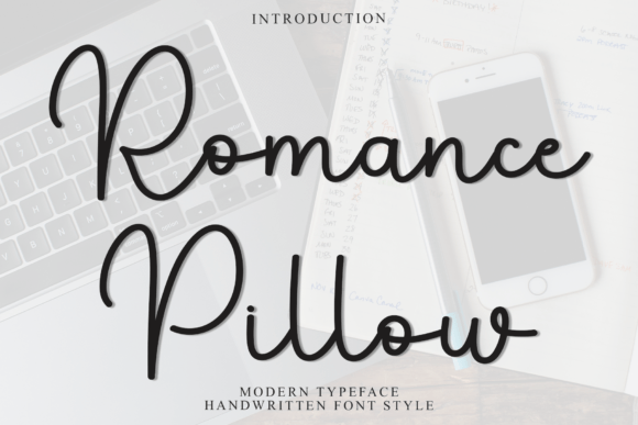 Romance Pillow Font for Elegant Design