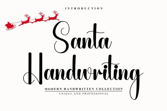 Santa Handwriting Font Review