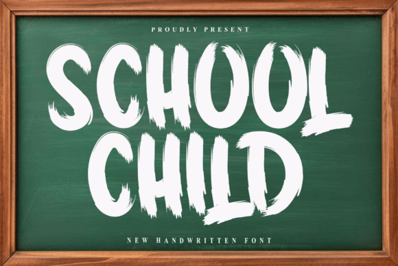School Child Font: A Creative Touch