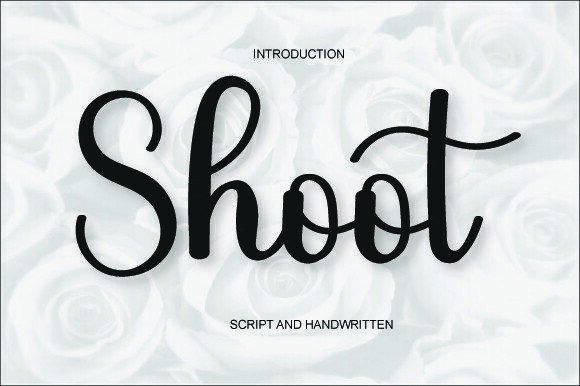 Shoot: A Graceful Font for Campaigns