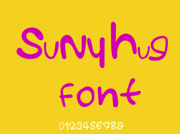 Suny Hug Font: A Cozy Typeface for Editorial Design