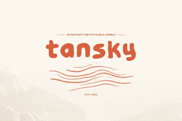 Tansky: A Bold Font for Business Branding