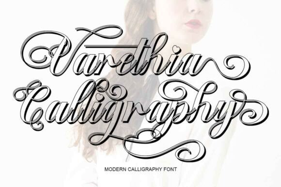 Varethia Calligraphy: Elegant Font for Editorial Design