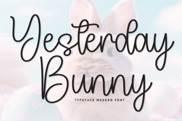 Yesterday Bunny Font Review