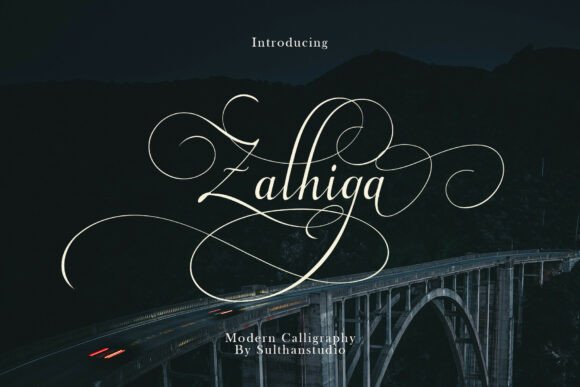 Zalhiga: A Luxurious Script Font